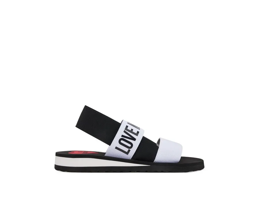 obrazek 1 LOVE MOSCHINO Sandały JA16033G0MJN410A Biały