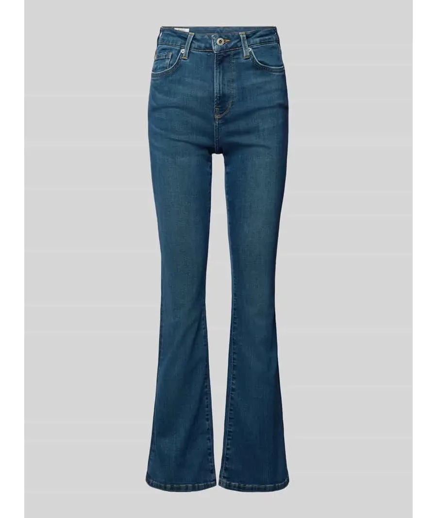 obrazek 1 Jeansy rozkloszowane z 5 kieszeniami model ‘DION’