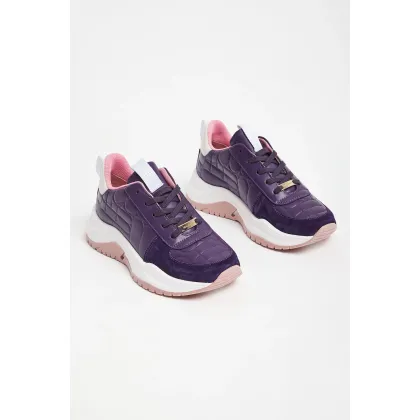 Zdjęcie Sneakersy skórzane BALDININI Baldinini