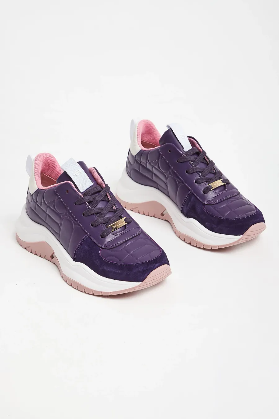 obrazek 1 Sneakersy skórzane BALDININI Baldinini