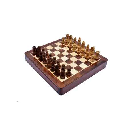 Zdjęcie Luksusowa plansza magnetyczna z pionkami do gry królewskiej - The Chess Empire