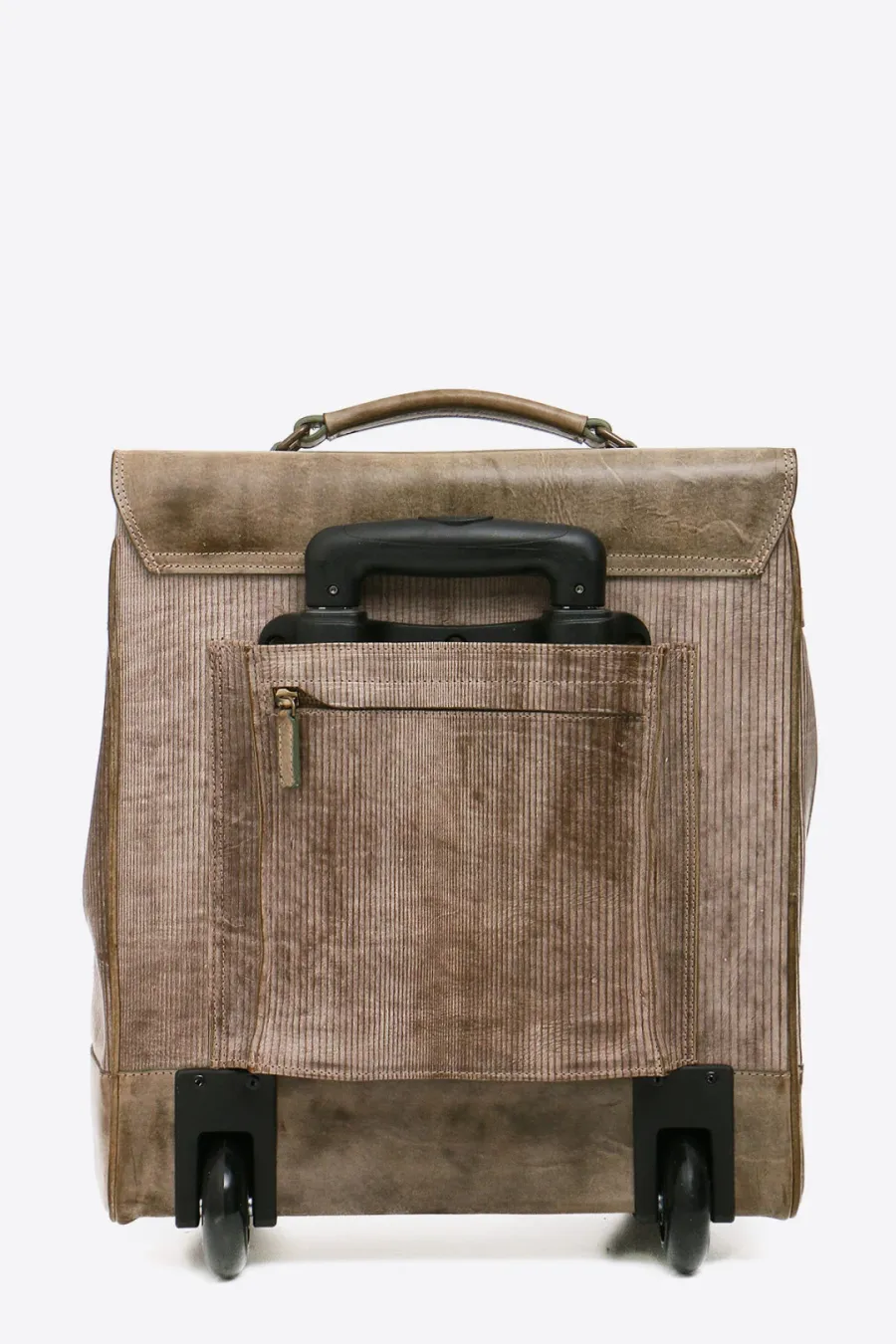 obrazek 4 Oryginalna skórzana torba na kółkach dla podróżujących - Terrida