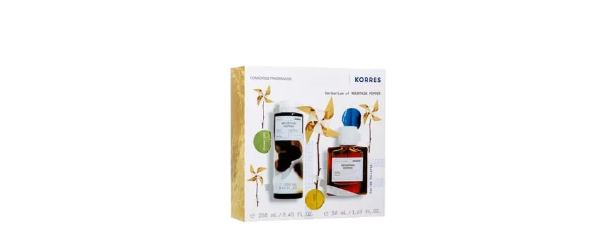 obrazek 1 KORRES Mountain Pepper Duftset für Ihn Zestaw zapachowy 1 szt.