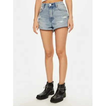 Zdjęcie One Teaspoon Szorty jeansowe Bandits 26891 Błękitny Regular Fit