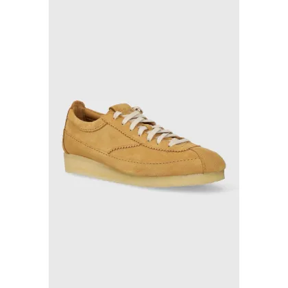 Zdjęcie Clarks Originals sneakersy zamszowe Wallabee Tor kolor brązowy 26175763
