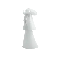 Zdjęcie Włoska figurka La Bauta ze szkła murano