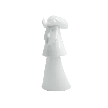 Zdjęcie Włoska figurka La Bauta ze szkła murano