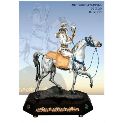 Zdjęcie Genialna włoska figura jeźdzca na koniu