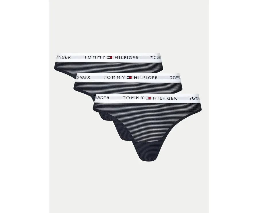 obrazek 1 Tommy Hilfiger Komplet 3 par stringów UW0UW05532 Kolorowy