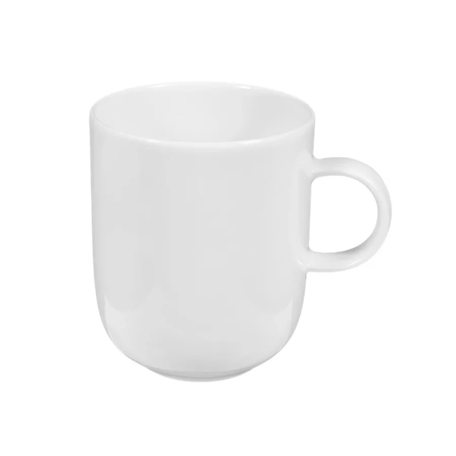 obrazek 1 Porcelanowy biały kubek w stylu nowoczesnym - Seltmann Weiden