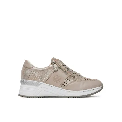 Zdjęcie Rieker Sneakersy N4327-80 Beżowy