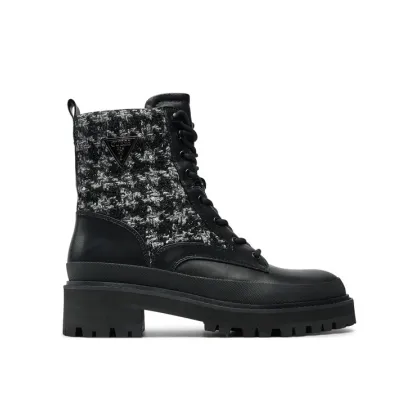 Zdjęcie Guess Trapery Badany FLFBDN ELE10 Czarny