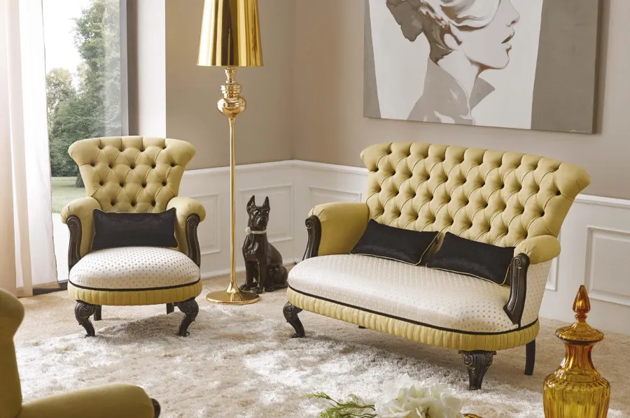 obrazek 1 Mała sofa do luksusowych wnętrz w stylu antycznym - Morello Gianpaolo