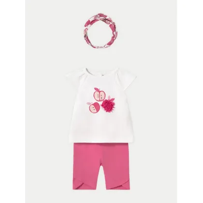 Zdjęcie Mayoral Komplet t-shirt i legginsy 1763 Różowy Regular Fit