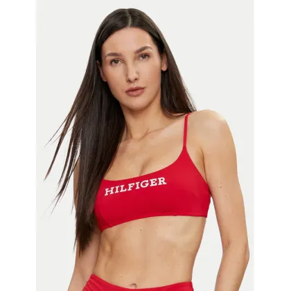 Zdjęcie Tommy Hilfiger Góra od bikini UW0UW05302 Czerwony