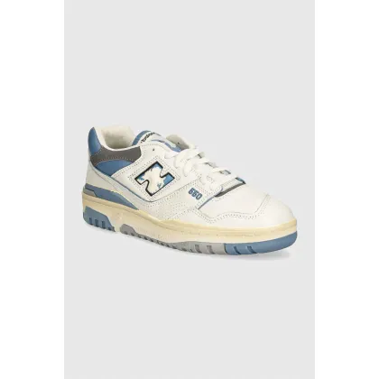 Zdjęcie New Balance sneakersy skórzane 550 kolor biały BB550VTE