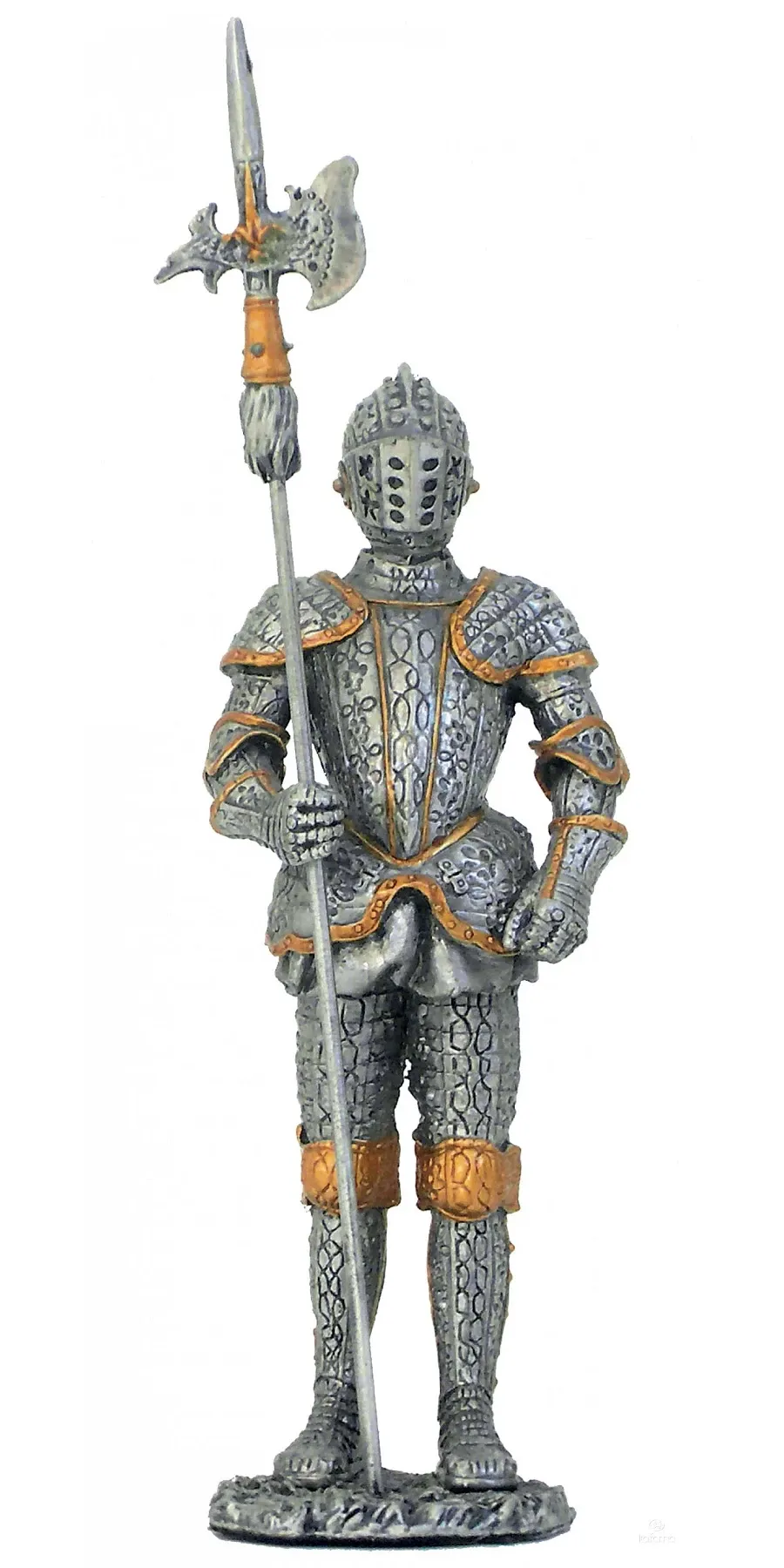 obrazek 1 Oryginalna figurka średniowiecznego rycerza w zbroi