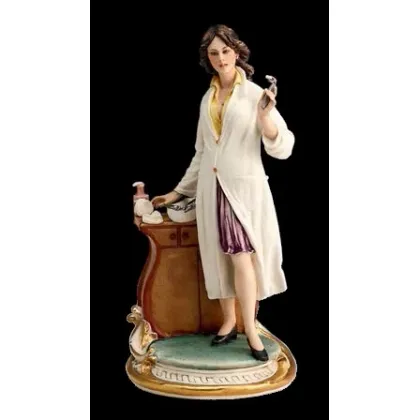 Zdjęcie Porcelanowa statuetka dentystki do gabinetu