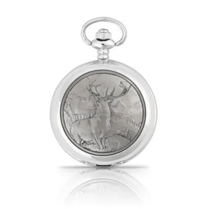 Zdjęcie Stylowy mechaniczny zegarek kieszonkowy Monarcha z Gór – prezent dla mężczyzny