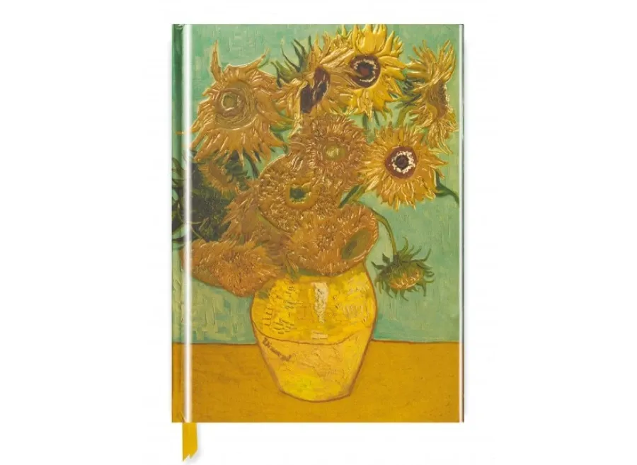 obrazek 1 Ekskluzywny szkicownik (Van Gogh: Słoneczniki) - Flame Tree Publishing