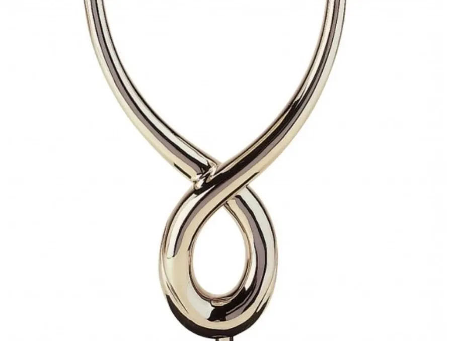 obrazek 5 Elitarna lampa ORGANIC LOOP na łupkowej podstawie