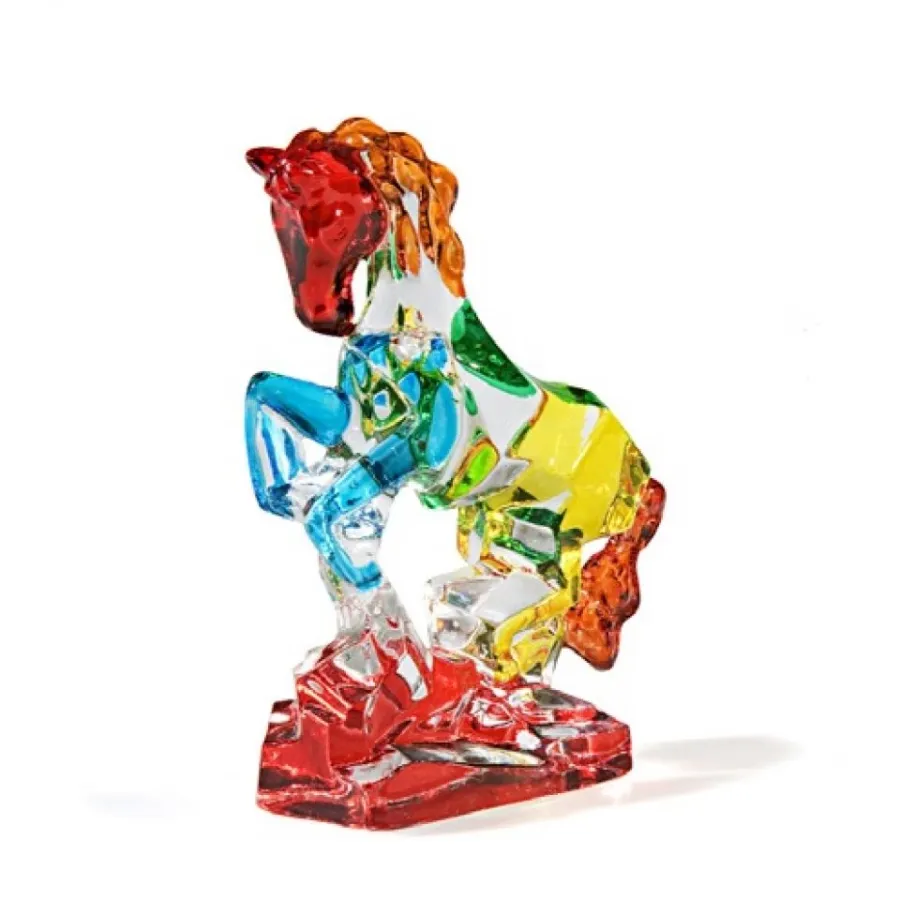obrazek 1 Luksusowa figurka konia ze szkła murano
