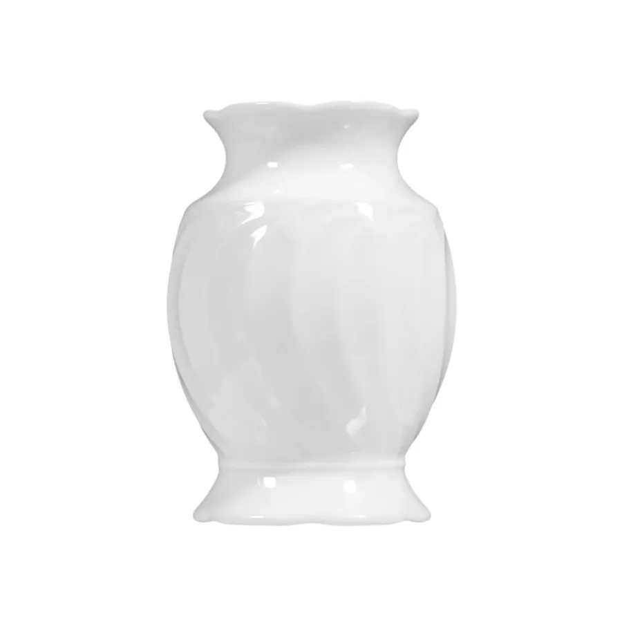 obrazek 2 Wyjątkowy porcelanowy biały wazon o klasycznym kształcie - Seltmann Weiden