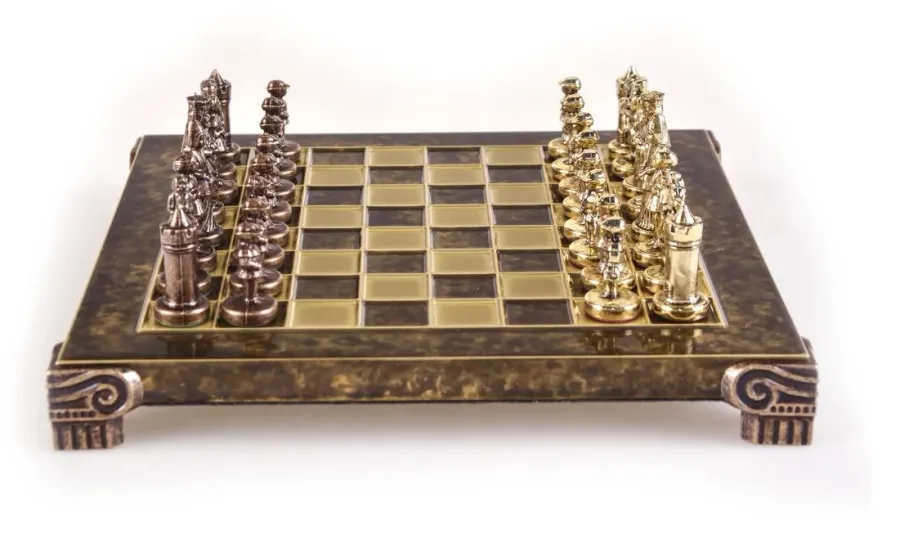 obrazek 1 Komplet szachowy imperium bizantyńskie S1CBRO - 20x20 cm