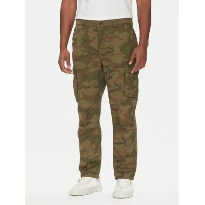 Zdjęcie Aeronautica Militare Spodnie materiałowe 251PA1653CT3502 Zielony Regular Fit