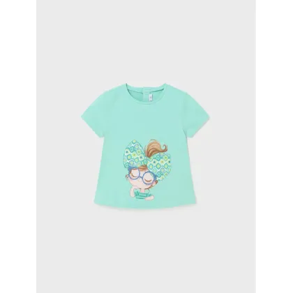 Zdjęcie Mayoral T-Shirt 1014 Niebieski Regular Fit