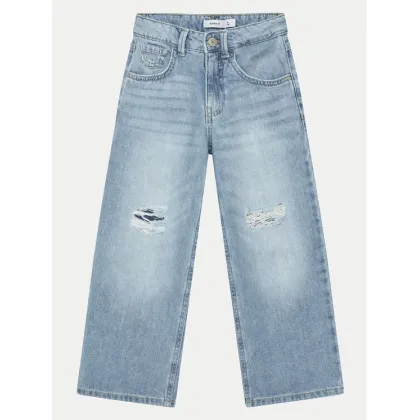 Zdjęcie NAME IT Jeansy Rose 13211699 Niebieski Wide Leg