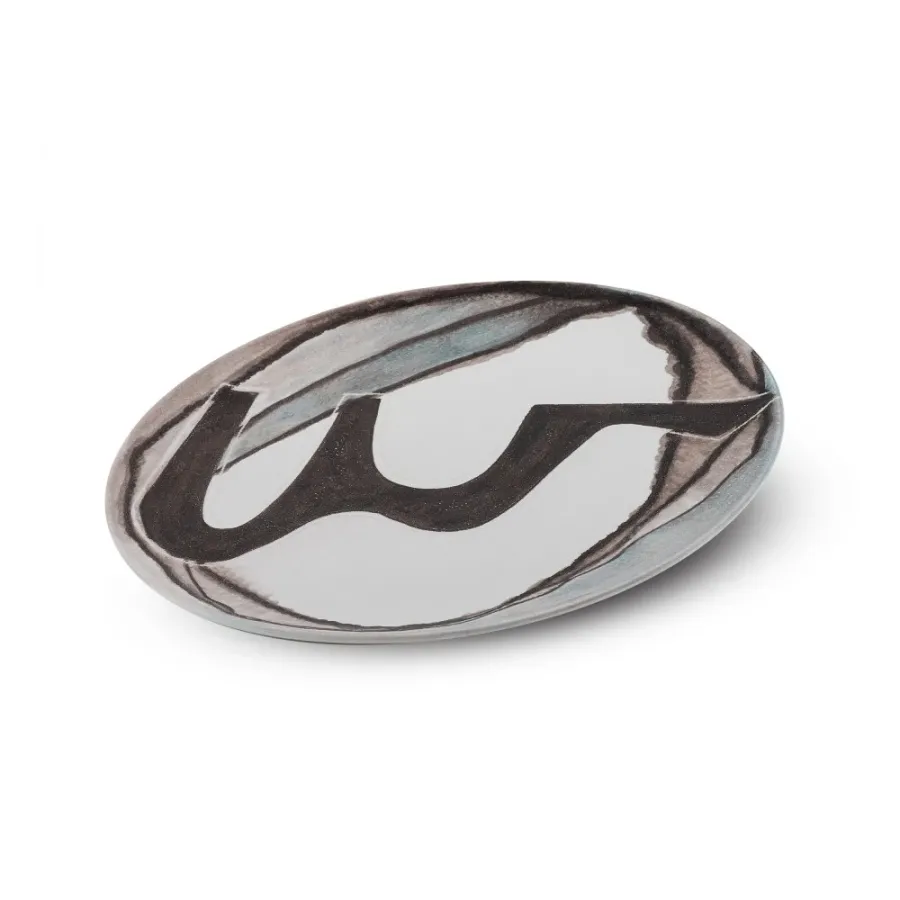 obrazek 3 Włoski talerz ceramiczny H.2xL.31xP.31 cm