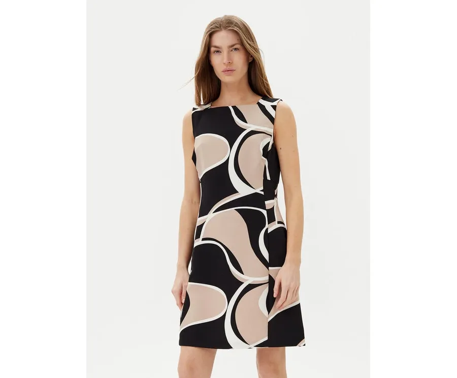 obrazek 1 DKNY Sukienka koktajlowa DD5N3H47 Czarny Regular Fit