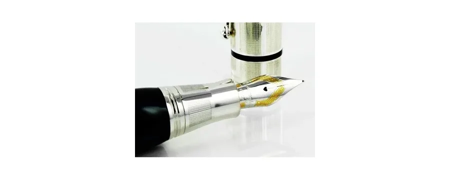 obrazek 3 Miya Argento Pióro Wieczne Blue celluloid Montegrappa