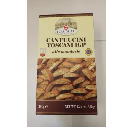Zdjęcie Włoskie ciasteczka Cantuccini Toscani IGP z migdałami 380 g