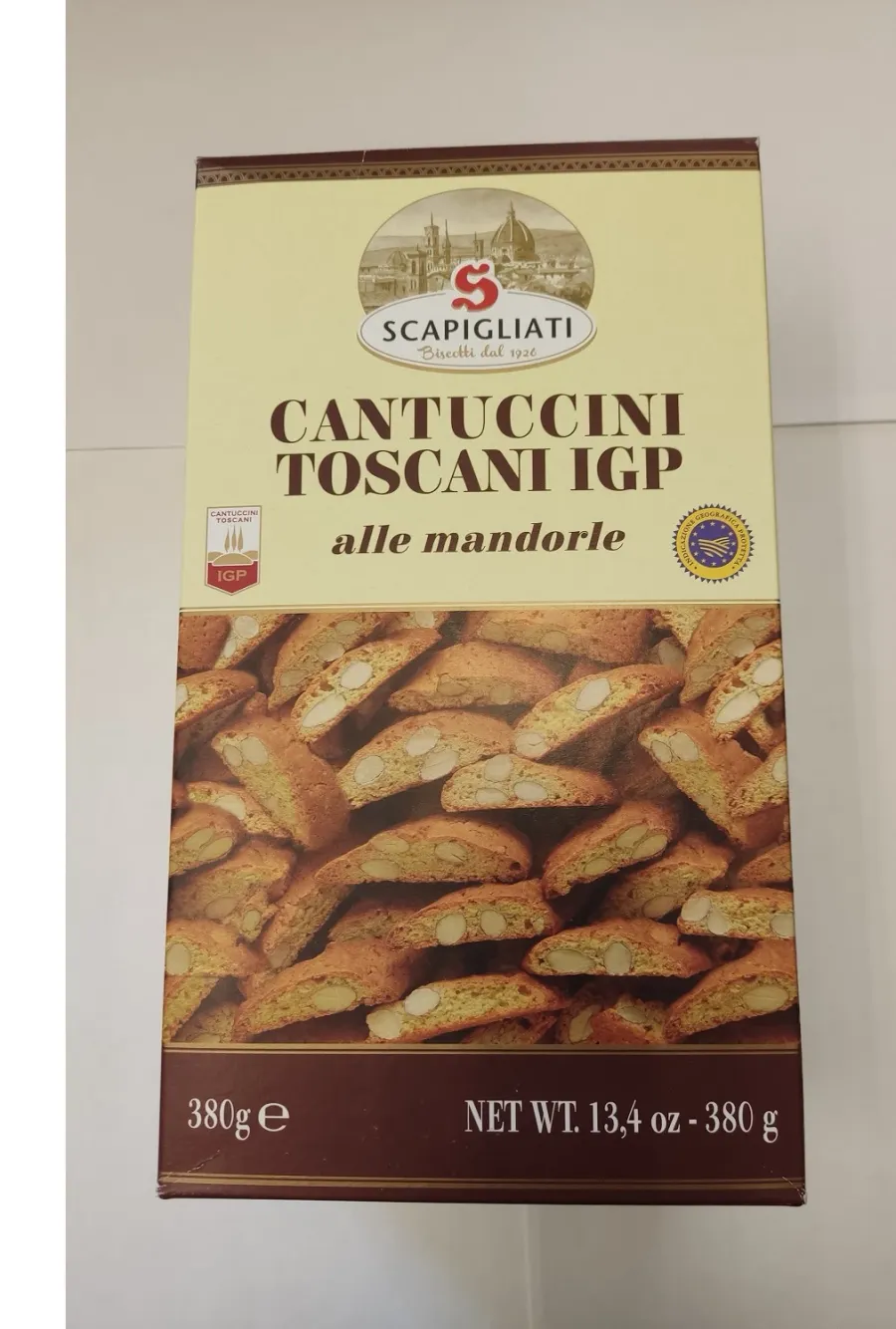 obrazek 1 Włoskie ciasteczka Cantuccini Toscani IGP z migdałami 380 g