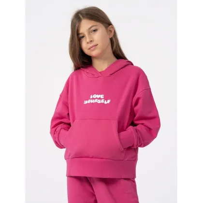 Zdjęcie 4F Bluza 4FJAW23TSWSF645 Różowy Regular Fit