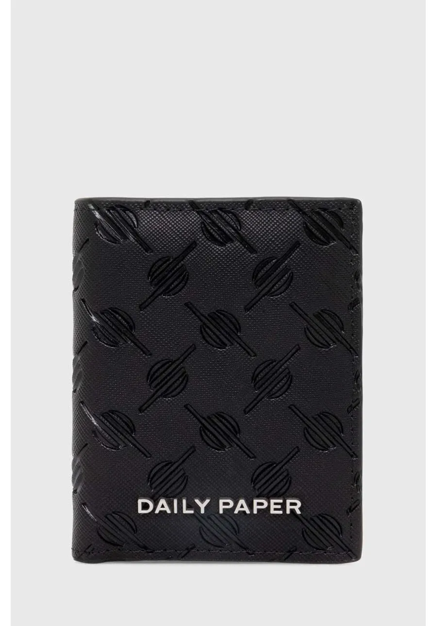 obrazek 1 Daily Paper portfel Kidis Monogram Wallet kolor czarny 2321157