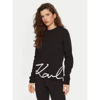 Zdjęcie KARL LAGERFELD Bluza A1W20010 Czarny Regular Fit