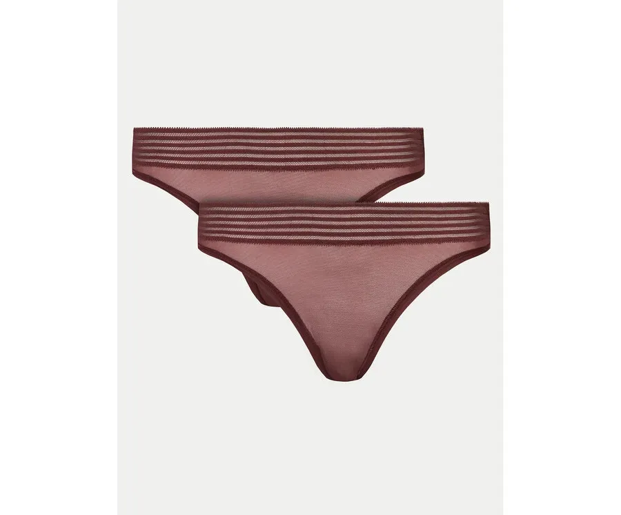 obrazek 1 Triumph Komplet 2 par fig klasycznych Tempting Sheer 10218591 Brązowy