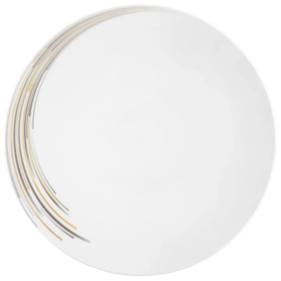 obrazek 1 Porcelanowy luksusowy płaski talerz do serwowania 33 cm z oryginalnym motywem - Seltmann Weiden