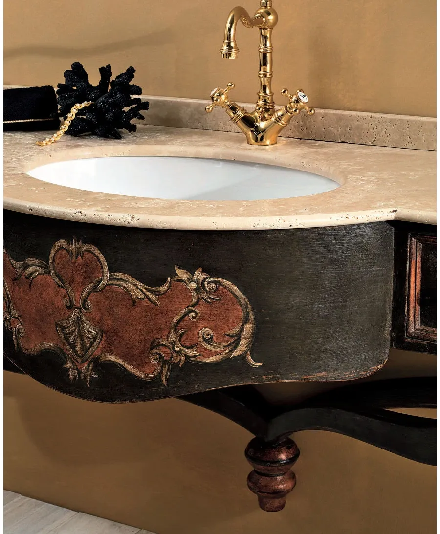 picture 2 Set of Provence style items of furniture for a bathroom - Interiors Italia