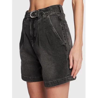 Zdjęcie Liu Jo Szorty jeansowe UF2074 D4623 Szary Relaxed Fit
