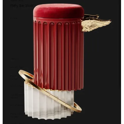 Zdjęcie Luksusowe krzesło barowe Flahy