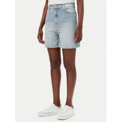 Zdjęcie HUGO Szorty jeansowe Gelita 50538863 Niebieski Relaxed Fit