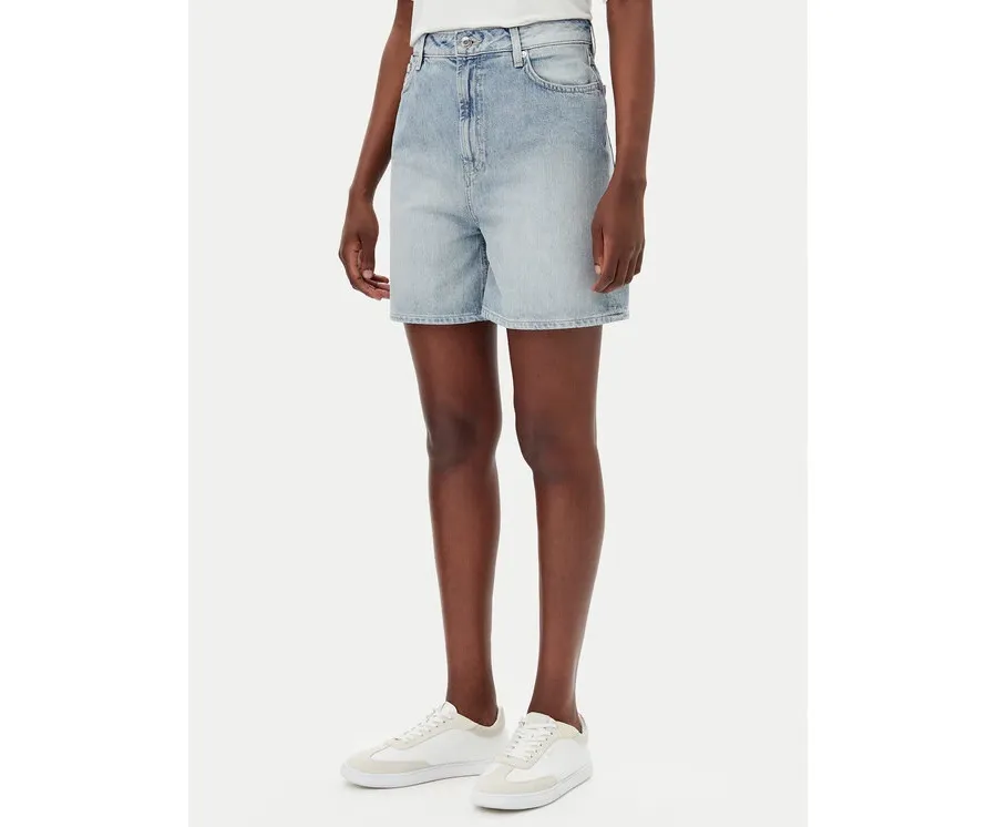 obrazek 1 HUGO Szorty jeansowe Gelita 50538863 Niebieski Relaxed Fit