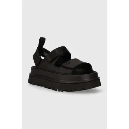 Zdjęcie UGG sandały Goldenglow kolor czarny na platformie 1152685