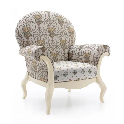 Zdjęcie Wzorzysty elegancki fotel o współczesnych liniach - Sevensedie