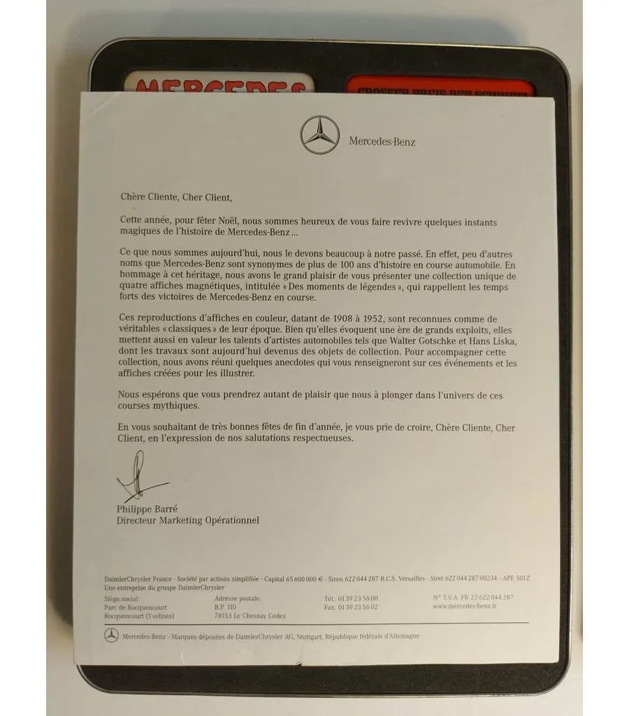 obrazek 4 Oryginalne magnesy na lodówkę Mercedes - prezent Vintage dla fana marki