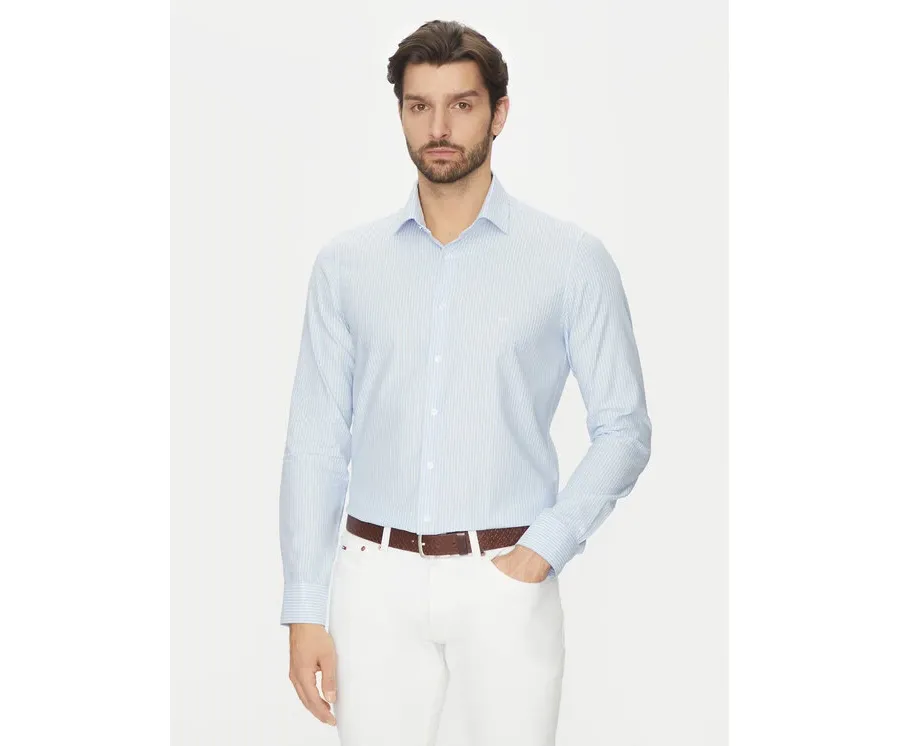 obrazek 1 Michael Kors Koszula MK0DS01408 Błękitny Slim Fit